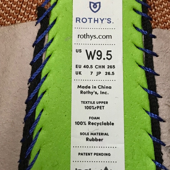 ROTHY’S The Loafer Round Toe Slip on Shoes Fawn Caramel Women's Size 9.5 - Picture 15 of 16